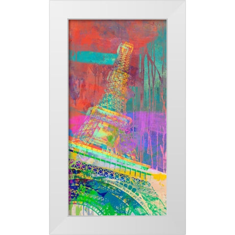 The Tower 2.0 White Modern Wood Framed Art Print by Chestier, Eric