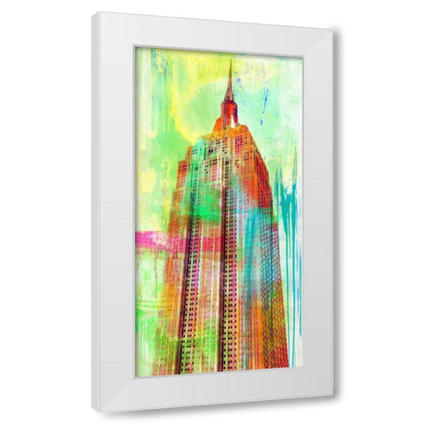 The Building 2.0 White Modern Wood Framed Art Print by Chestier, Eric