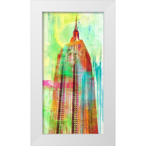 The Building 2.0 White Modern Wood Framed Art Print by Chestier, Eric
