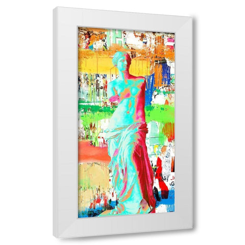 Venus de Milo 2.0 White Modern Wood Framed Art Print by Eric, Chestier