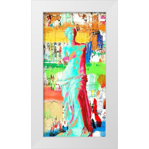 Venus de Milo 2.0 White Modern Wood Framed Art Print by Eric, Chestier