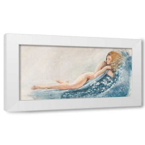 Enchanted White Modern Wood Framed Art Print by Pagnoni, Erica