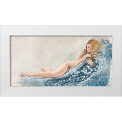 Enchanted White Modern Wood Framed Art Print by Pagnoni, Erica