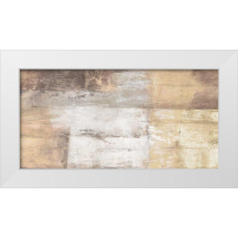 Oasi remote White Modern Wood Framed Art Print by Falcone, Ruggero