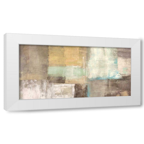 OcÃ©ane White Modern Wood Framed Art Print by Falcone, Ruggero