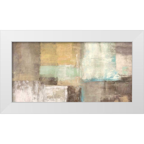 OcÃ©ane White Modern Wood Framed Art Print by Falcone, Ruggero
