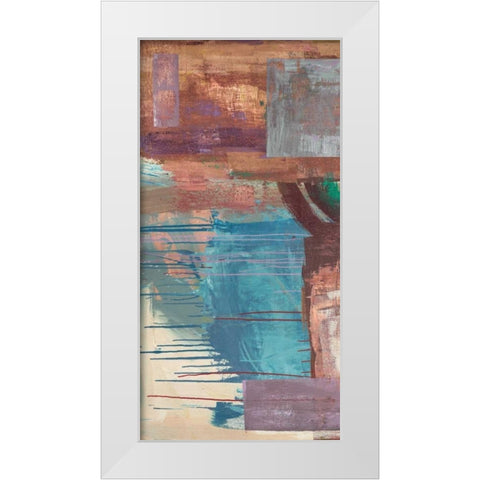 Kaleidos I White Modern Wood Framed Art Print by Corrado, Italo