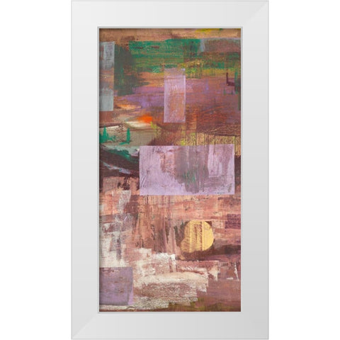 Kaleidos II White Modern Wood Framed Art Print by Corrado, Italo