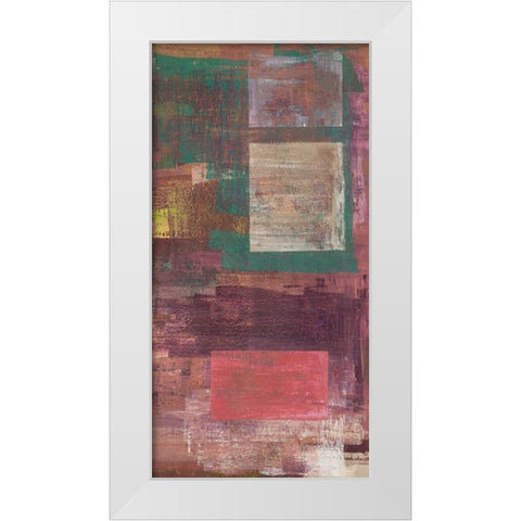 Kaleidos III White Modern Wood Framed Art Print by Corrado, Italo