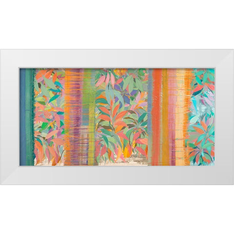 Jungle Fever White Modern Wood Framed Art Print by Corrado, Italo