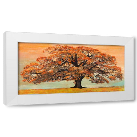 Oak White Modern Wood Framed Art Print by Eelder, Jan
