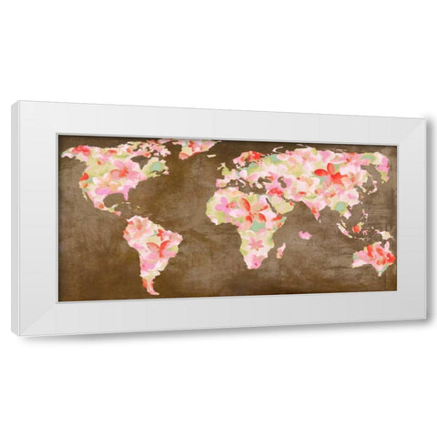 Spring of the World White Modern Wood Framed Art Print by Falcone, Ruggero