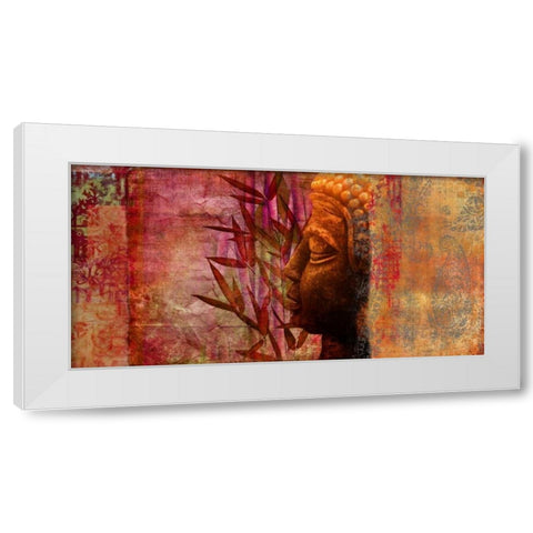 Inspirational White Modern Wood Framed Art Print by Joannoo