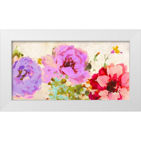 Beautiful Gems White Modern Wood Framed Art Print by Parr, Kelly