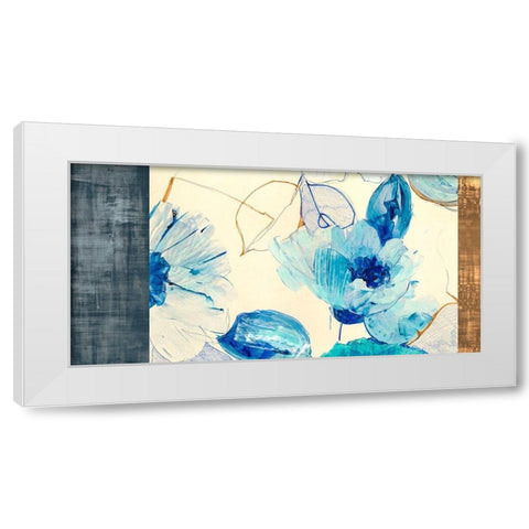 Parure White Modern Wood Framed Art Print by Kelly, Parr