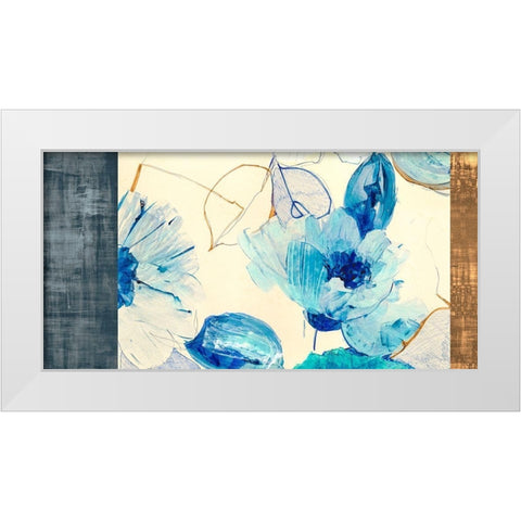 Parure White Modern Wood Framed Art Print by Kelly, Parr