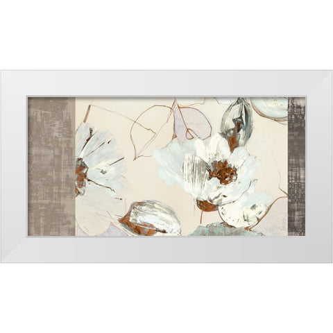 Parure (Neutral) White Modern Wood Framed Art Print by Kelly, Parr