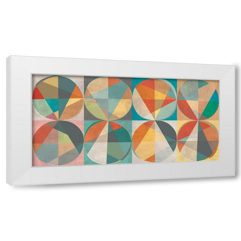 Visual Ephemerides II White Modern Wood Framed Art Print by Kaj, Rama
