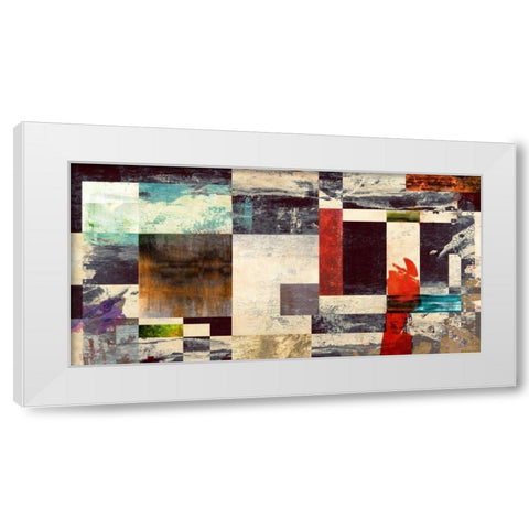 Hottical White Modern Wood Framed Art Print by Nava, Sandro