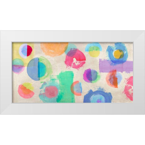 May I Have your Attention, Please? White Modern Wood Framed Art Print by Nava, Sandro