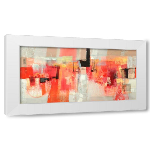 Giovinezza White Modern Wood Framed Art Print by Piovan, Maurizio