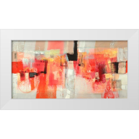 Giovinezza White Modern Wood Framed Art Print by Piovan, Maurizio
