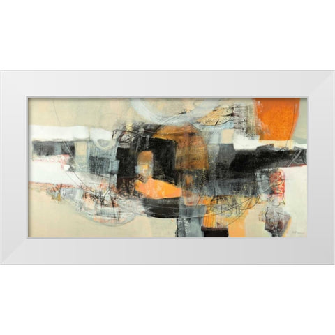 Tempi remoti White Modern Wood Framed Art Print by Piovan, Maurizio