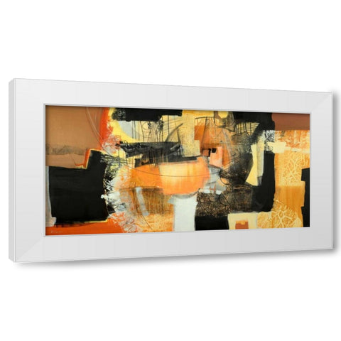 La seconda estate White Modern Wood Framed Art Print by Piovan, Maurizio