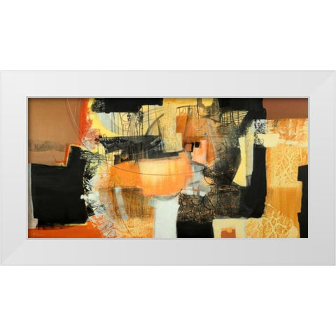 La seconda estate White Modern Wood Framed Art Print by Piovan, Maurizio