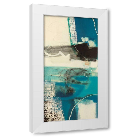 Un viaggio I White Modern Wood Framed Art Print by Piovan, Maurizio