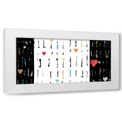 Act of Persistence White Modern Wood Framed Art Print by Peter, Winkel