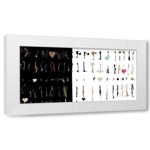 Series of Persistence I White Modern Wood Framed Art Print by Peter, Winkel