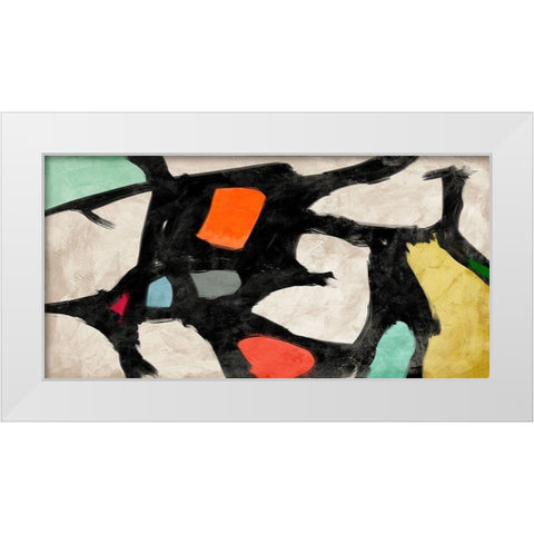 Endless Possibilities White Modern Wood Framed Art Print by Caine, Roland