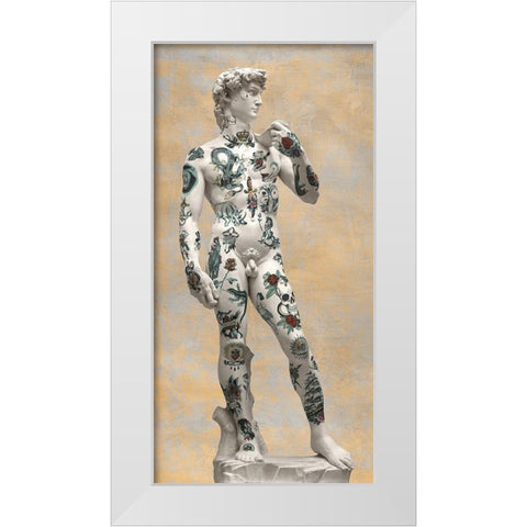 Stattoo I â€“ David White Modern Wood Framed Art Print by Hill, Steven