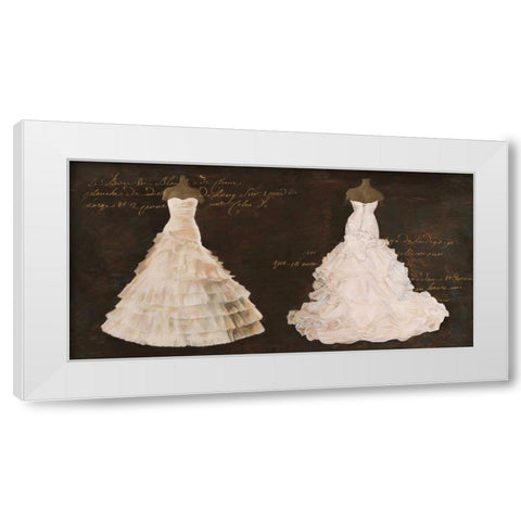Elegant Folies White Modern Wood Framed Art Print by Cairoli, Stefano