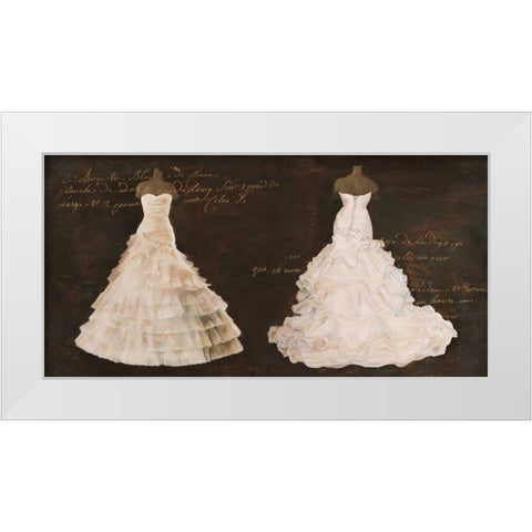 Elegant Folies White Modern Wood Framed Art Print by Cairoli, Stefano