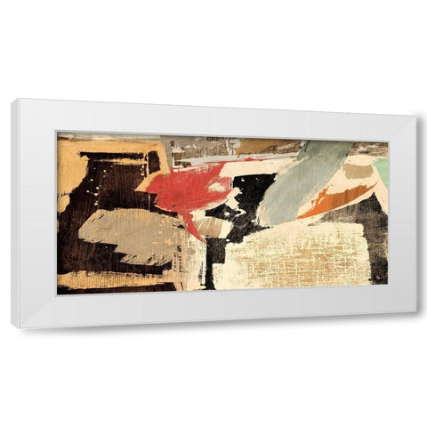 Stone Garden White Modern Wood Framed Art Print by Stone, Jim