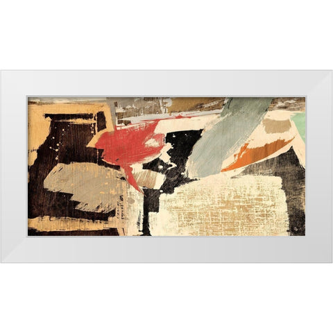 Stone Garden White Modern Wood Framed Art Print by Stone, Jim