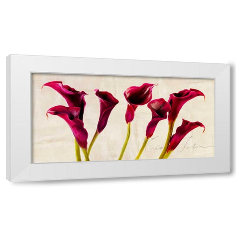 Tres Jolie White Modern Wood Framed Art Print by Rizzardi, Teo