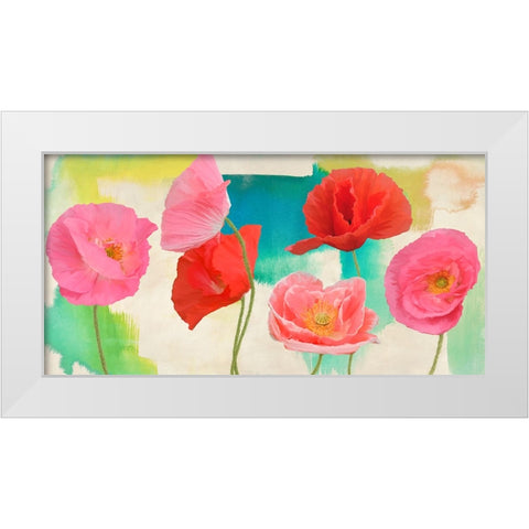 Festival White Modern Wood Framed Art Print by Rizzardi, Teo