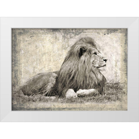 Memories of Africa I White Modern Wood Framed Art Print by Moureau, Marc