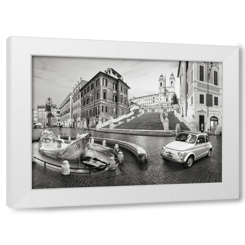 The Great Beauty White Modern Wood Framed Art Print by Gasoline Images