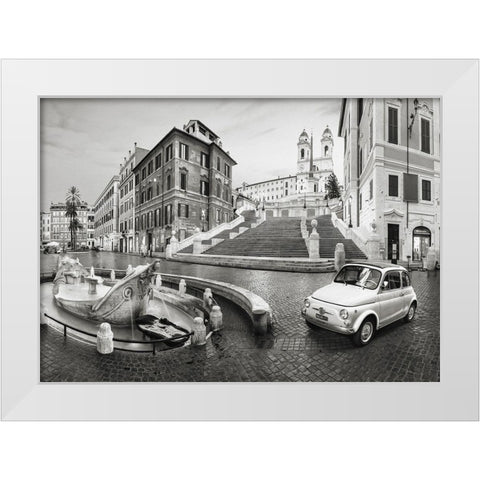 The Great Beauty White Modern Wood Framed Art Print by Gasoline Images