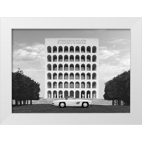 Beauty in Italy White Modern Wood Framed Art Print by Gasoline Images