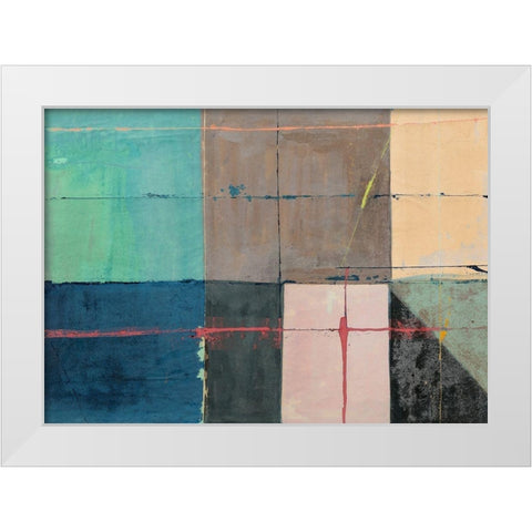 Collective Spirit White Modern Wood Framed Art Print by Munson, Anne