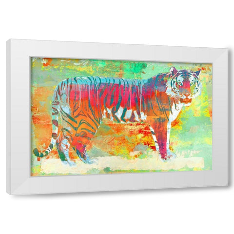 Urban Jungle I White Modern Wood Framed Art Print by Chestier, Eric