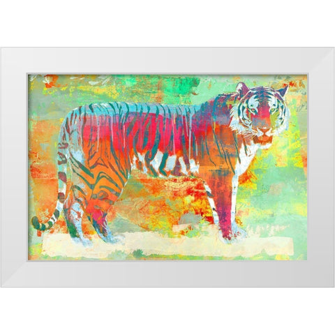 Urban Jungle I White Modern Wood Framed Art Print by Chestier, Eric