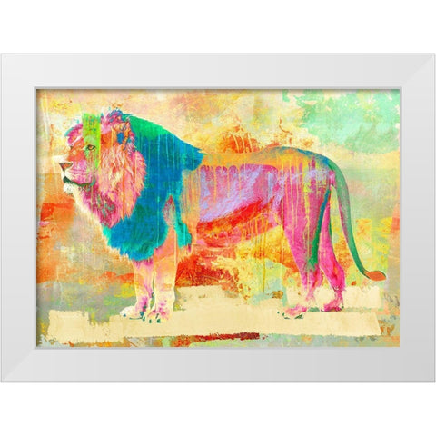 Urban Savannah I White Modern Wood Framed Art Print by Chestier, Eric