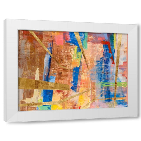 Andalusia White Modern Wood Framed Art Print by Corrado, Italo