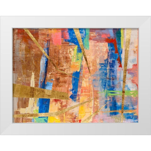 Andalusia White Modern Wood Framed Art Print by Corrado, Italo